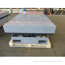 Hydraulic lift table heavy duty